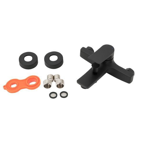 Смеситель для ванны Qtap Nihonto Black Matt SD00042250 фото