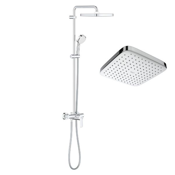 Душевая система Grohe Tempesta Cosmopolitan System 250 Cube хром 26692000 26692000 фото