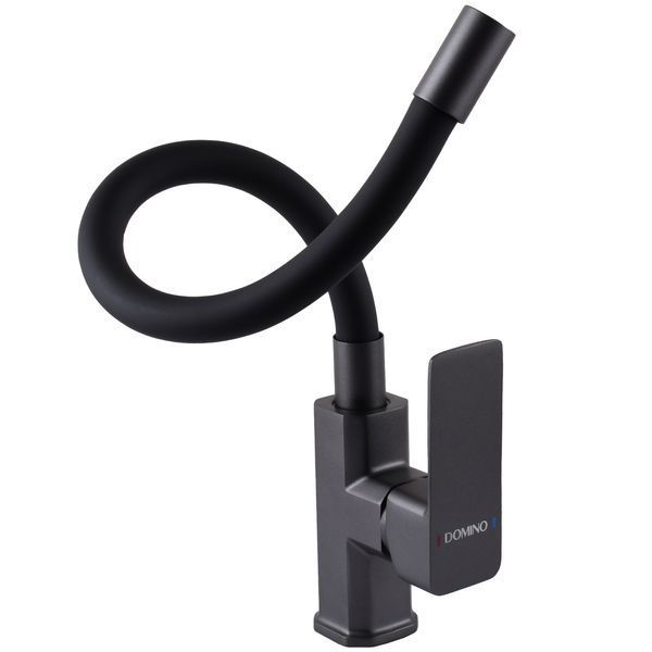 Змішувач для кухні DOMINO MALIBU DMM-203 LR-GP-BLACK 000026600 фото