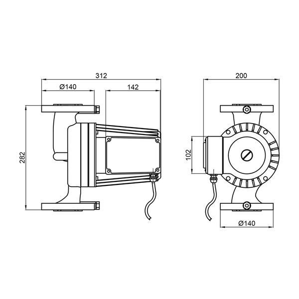 Насос циркуляционный Thermo Alliance LPA50-14-1000 SD00049587 фото