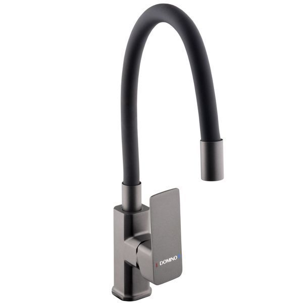 Змішувач для кухні DOMINO MALIBU DMM-203 LR-GP-BLACK 000026600 фото