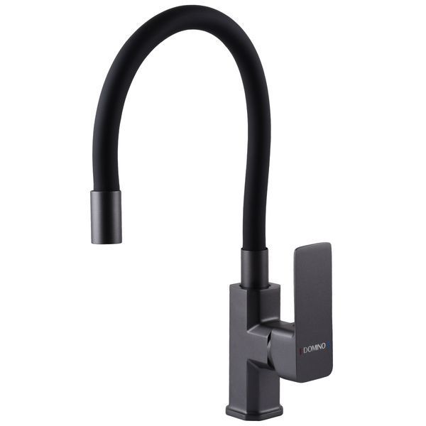 Змішувач для кухні DOMINO MALIBU DMM-203 LR-GP-BLACK 000026600 фото