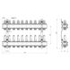 Колектор Icma №K013 на 10 виходів з витратомірами SD00005248 фото 3