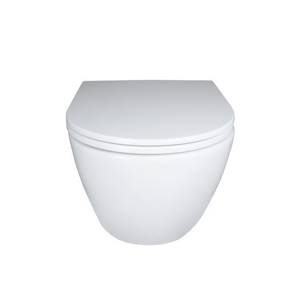 Унитаз подвесной Qtap Robin Ultra Quiet безободковый Soft-close SD00050601 фото