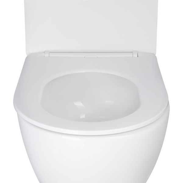 Унитаз подвесной Qtap Robin Ultra Quiet безободковый Soft-close SD00050601 фото