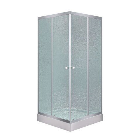 Душова кабіна Lidz Wawel SC90x90.SAT.LOW.FR скло 4 мм з піддоном Kapielka SD00051441 фото
