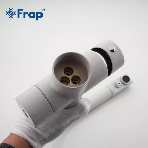 Смеситель для кухни с фильтром Frap F4352-8 белый F4352-8 фото