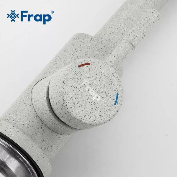 Змішувач для кухні Frap F40899-2 світло-сірий F40899-2 фото