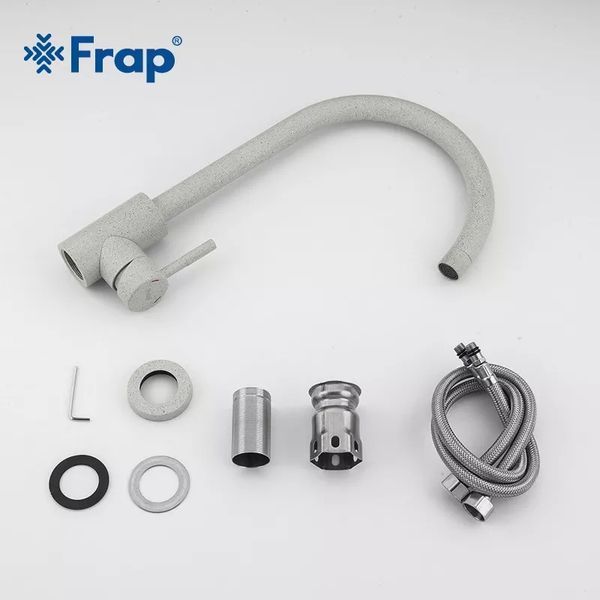Змішувач для кухні Frap F40899-2 світло-сірий F40899-2 фото