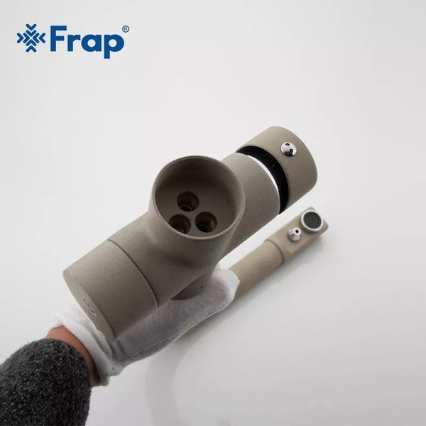 Смеситель для кухни с фильтром Frap F4352-20 бежевый F4352-20 фото