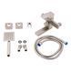 Смеситель для ванны Lidz Kubis 006 Nickel SD00034633 фото 5