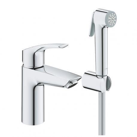 Смеситель для умывальника Grohe Eurosmart New с гигиеническим душем 23124003 23124003 фото