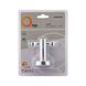 Крючок Qtap Liberty двойной Chrome SD00031274 фото 4